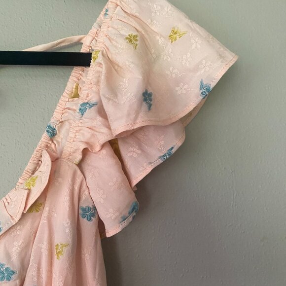 NWT Anthropologie Scallop Babydoll Midi Dress Size XS - Picture 5 of 8